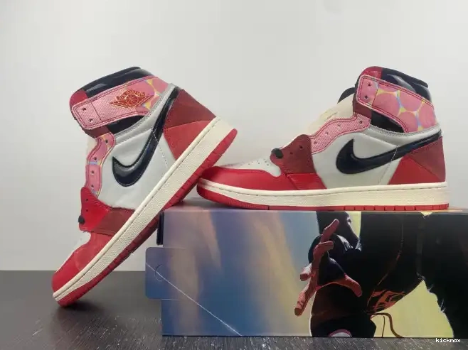 Rep MAX OG Jordan 1 Across High DV1748-601 Spider-Verse the Spider-Man 0517